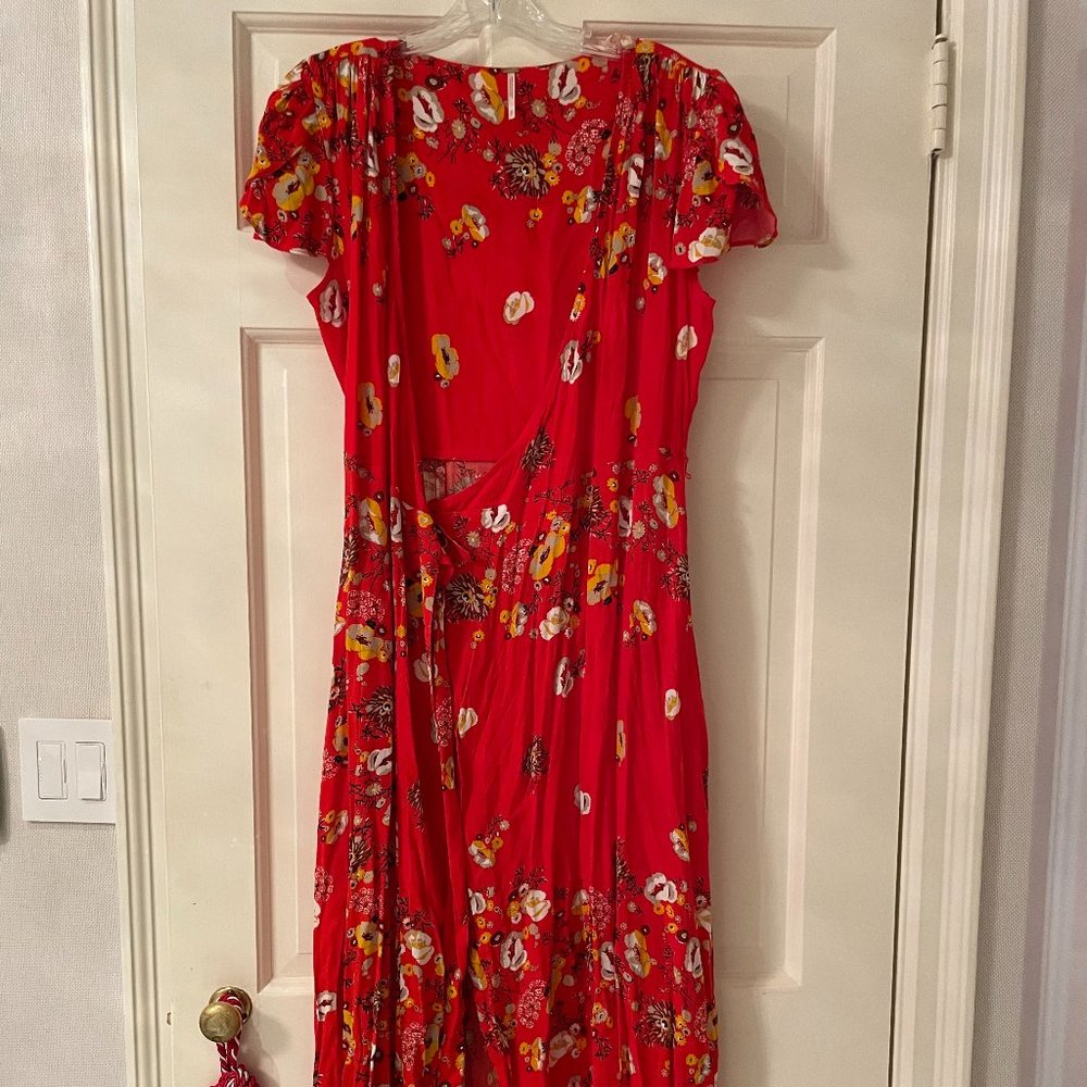 Free People Floral Maxi Dress (S)